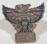 City Of Burnaby Aboriginal Bird Totem Enamel Metal Pin