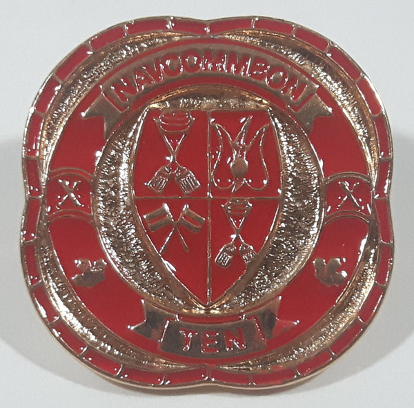 Navcommbon Ten Enamel Metal Lapel Pin