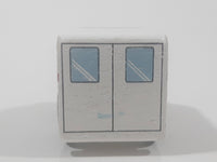 Ambulance White Wood Toy Vehicle