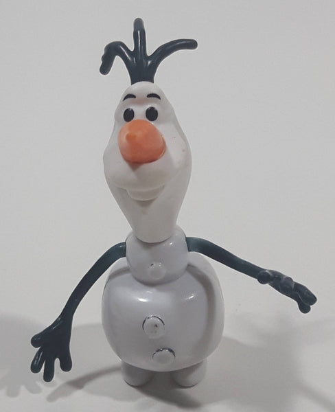 2013 Mattel Disney Frozen Olaf Snowman Character 2 1/4" Tall Toy Figure