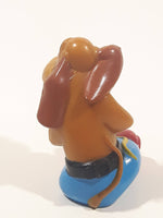 1992 Goldcrest Animations Disney Rock A Doodle Patou Dog Character 2 1/4" Tall Toy Figure