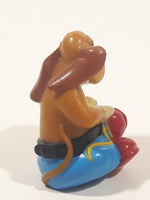 1992 Goldcrest Animations Disney Rock A Doodle Patou Dog Character 2 1/4" Tall Toy Figure