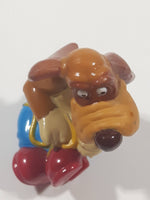 1992 Goldcrest Animations Disney Rock A Doodle Patou Dog Character 2 1/4" Tall Toy Figure