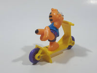 1989 McDonald's Garfield Scooter Rider 2" Tall Toy Figure