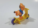 1989 McDonald's Garfield Scooter Rider 2" Tall Toy Figure