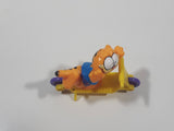 1989 McDonald's Garfield Scooter Rider 2" Tall Toy Figure