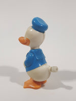Tomy Walt Disney Productions Donald Duck Wobbling Shaking Wind Up Plastic Toy Figure