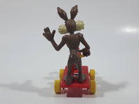 1989 McDonald's Warner Bros. Looney Tunes Wile E. Coyote & Roadrunner Train Handcar Toy Railroad Vehicle