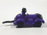 1991 DC Comics Cat Woman in Purple Plastic Toy Car Vehicle McDonald's Happy Meal