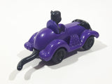 1991 DC Comics Cat Woman in Purple Plastic Toy Car Vehicle McDonald's Happy Meal