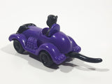 1991 DC Comics Cat Woman in Purple Plastic Toy Car Vehicle McDonald's Happy Meal