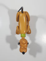 Disney Pluto Dog Character 6 3/4" Long Vinyl Toy Figure