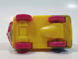 1991 McDonald's Batman Returns Penguin in Umbrella Roto-Roadster Car 3" Long Plastic Toy Figure Vehicle