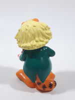 Rare Garfield Playing Violin 3" Tall PVC Toy Figure