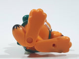 Rare Garfield Playing Violin 3" Tall PVC Toy Figure