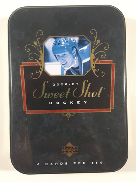 2006-07 Upper Deck Sweet Shot Hockey Wayne Gretzky Tin Metal Container EMPTY