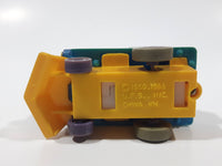 1989 Peanuts Charlie Brown Cartoon Character in Pullback Motorized Friction Toy Train Vehicle McDonald's Happy Meal FADED