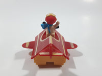 Vintage 1989 Peanuts Gang Pop Mobiles United Features Syndicate Snoopy Flying Ace Doghouse Plastic Toy McDonald's Happy Meals FADED