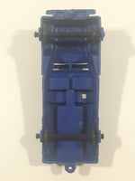 Vintage 1950s Reliable Toys Jeep Blue Plastic Toy Car Vehicle 5 1/2" Long Made in Canada