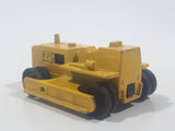 Vintage Majorette No. 287 Bulldozer Yellow Die Cast Toy Car Vehicle Missing Tracks, Roof, and Blade