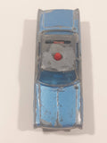 Vintage Majorette Plymouth Fury Police Blue 1/70 Scale Die Cast Toy Car Vehicle Made in France