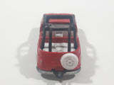 Vintage Majorette No. 252 JP4 Red 1:47 Scale Die Cast Toy Car Vehicle Made in France