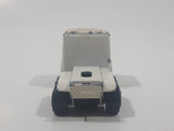 Vintage Majorette Mercedes Semi Tractor Truck White 1:100 Scale Die Cast Toy Car Vehicle Made in France