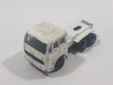 Vintage Majorette Mercedes Semi Tractor Truck White 1:100 Scale Die Cast Toy Car Vehicle Made in France