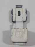 Vintage Majorette Mercedes Semi Tractor Truck White 1:100 Scale Die Cast Toy Car Vehicle Made in France