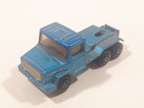 Vintage Majorette Magirus Blue Semi Tractor Truck 1:100 Scale Die Cast Toy Car Trucking Rig Vehicle Made in France
