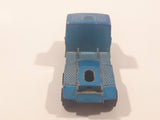 Vintage Majorette Magirus Blue Semi Tractor Truck 1:100 Scale Die Cast Toy Car Trucking Rig Vehicle Made in France