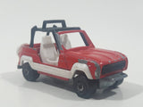 Vintage Majorette No. 252 JP4 Red 1:47 Scale Die Cast Toy Car Vehicle Made in France