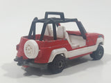 Vintage Majorette No. 252 JP4 Red 1:47 Scale Die Cast Toy Car Vehicle Made in France