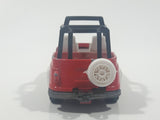 Vintage Majorette No. 252 JP4 Red 1:47 Scale Die Cast Toy Car Vehicle Made in France