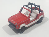 Vintage Majorette No. 252 JP4 Red 1:47 Scale Die Cast Toy Car Vehicle Made in France