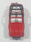 Vintage Majorette No. 252 JP4 Red 1:47 Scale Die Cast Toy Car Vehicle Made in France