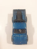 Vintage Majorette 4x4 Toyota Pick-up Truck Dark Blue No. 287 and 292 Die Cast Toy Car Vehicle with Opening Hood