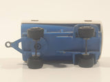 Vintage Majorette Milky The Good Milk Ford Truck and Trailer White and Blue 1/100 Scale Die Cast Toy Vehicle