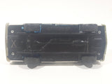 Vintage Majorette Chevrolet Impala Police Black and White 1/41 Scale Die Cast Toy Car Vehicle with Opening Doors