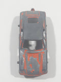 Vintage Tootsie Toys Porsche Orange Die Cast Toy Car Vehicle Made in Chicago U.S.A.