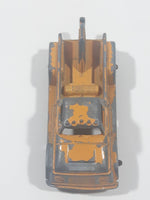 Vintage Tootsie Toys C421 Salvage Wrecker Tow Truck Yellow Die Cast Toy Car Vehicle Made in Chicago U.S.A.