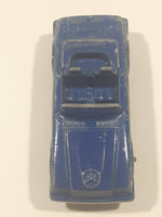 Vintage Tootsie Toys Merceds 450 SL Dark Blue Die Cast Toy Car Vehicle Made in U.S.A.