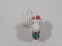 United Features Syndicate Peanuts Snoopy 2 1/4" Tall PVC Toy Figure Christmas Ornament