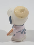 Peanuts Snoopy Painter Holding Palette and Paint Brush 2" Tall Vinyl Toy Figure