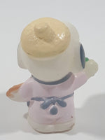 Peanuts Snoopy Painter Holding Palette and Paint Brush 2" Tall Vinyl Toy Figure