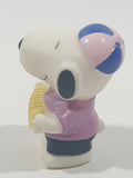 Peanuts Snoopy Musician Playing Accordion 2" Tall Vinyl Toy Figure