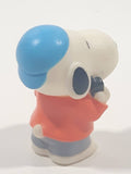 Peanuts Snoopy Holding A Cell Phone 2" Tall Vinyl Toy Figure