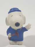 Peanuts Snoopy French Tourist 2" Tall Vinyl Toy Figure