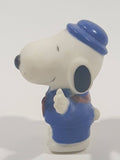 Peanuts Snoopy French Tourist 2" Tall Vinyl Toy Figure