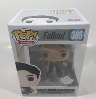 2018 Funko Pop! Games Fallout Vault Dweller (Male) #385 Toy Vinyl Figure in Box